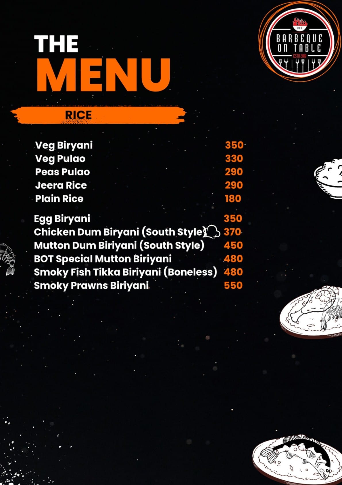 Menu Page 13