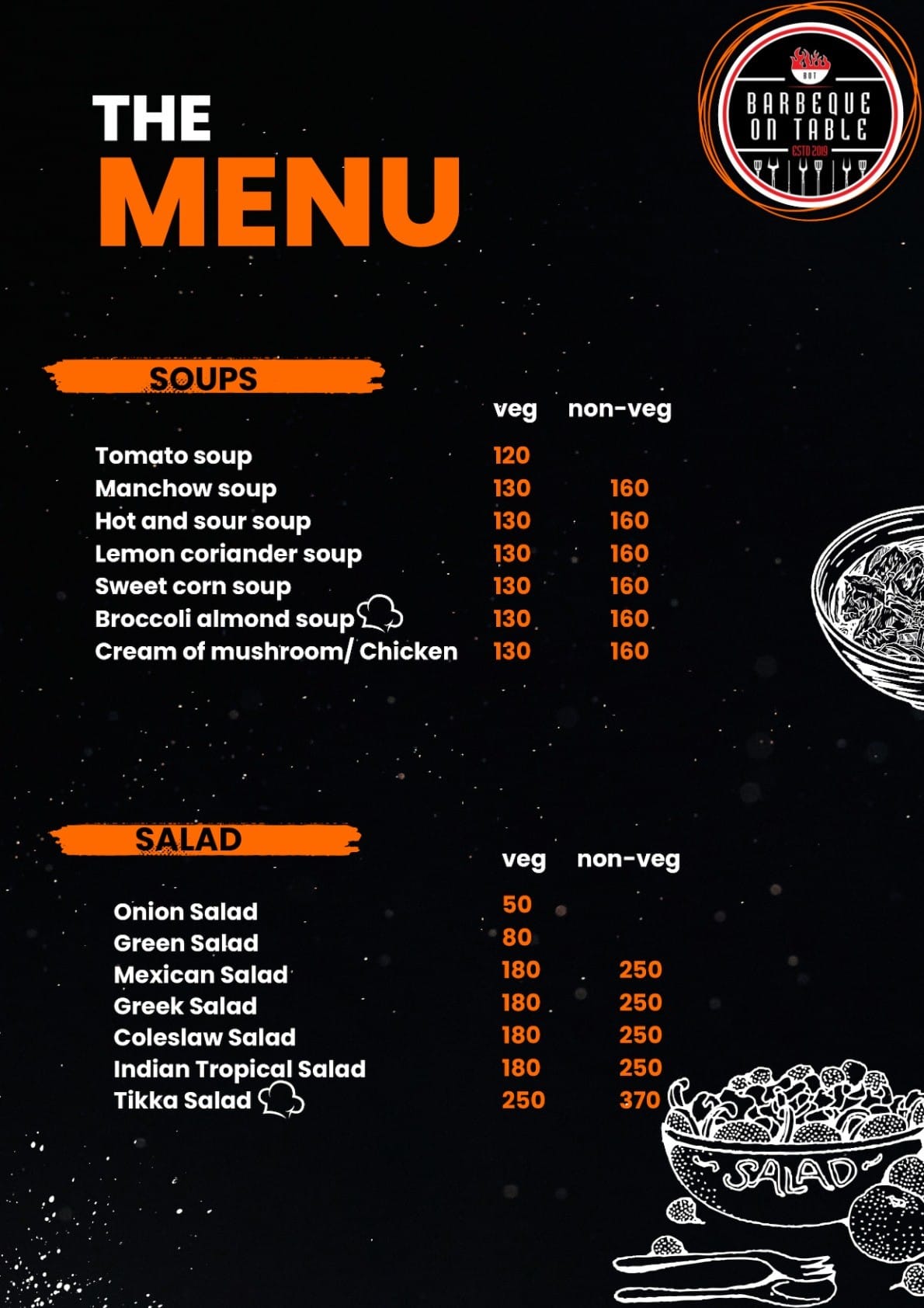 Menu Page 5